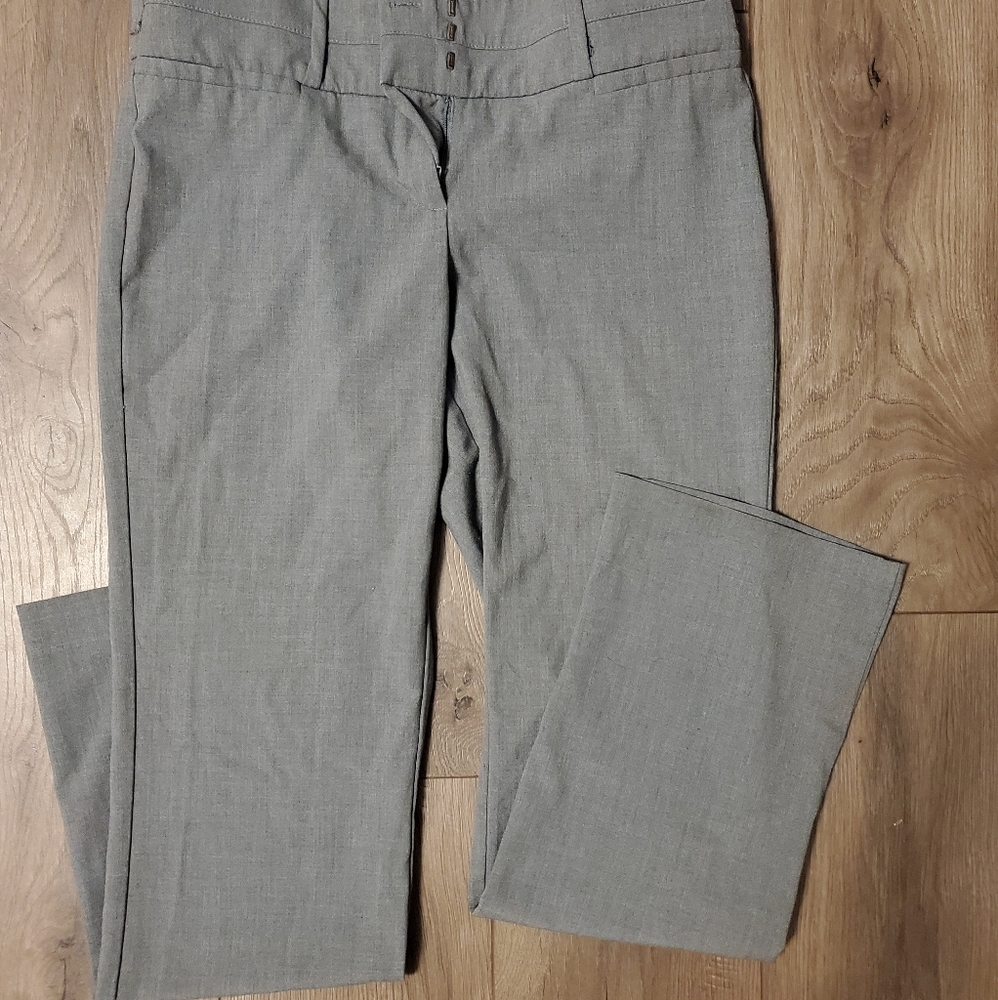 Maurices Gray Dress Pants 9/10